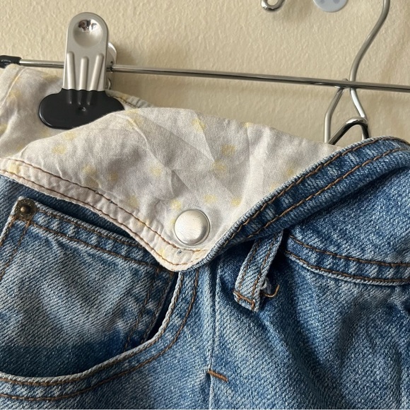 Urban Outfitters BDG High Waisted Fold Over Mom Jeans Relaxed Fit Cotton 28 - Picture 9 of 16